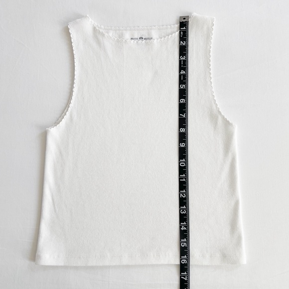 Brandy Melville Vicki Tank | White | One Size (Fits XS) | NWOT - Picture 7 of 12